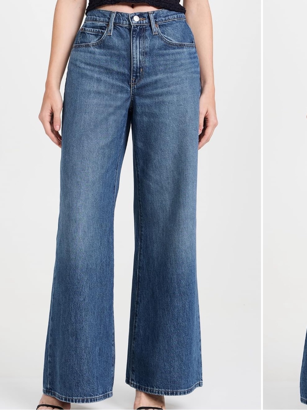 Frame Easy Wide Flare Jeans